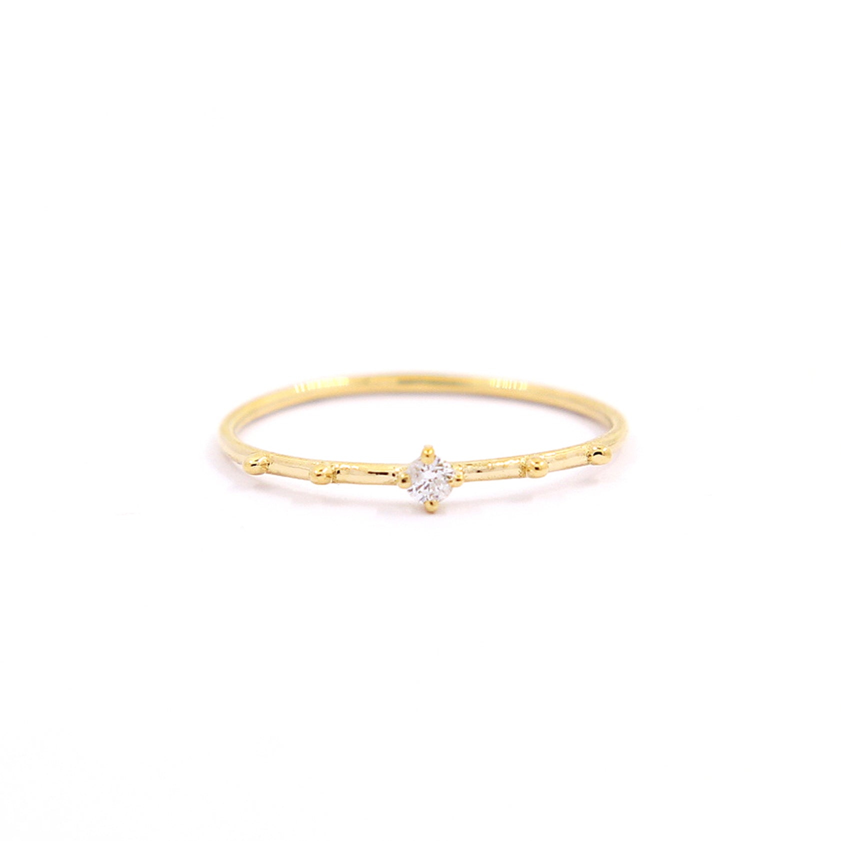 Shop exquisite gold Shay spike diamond ring