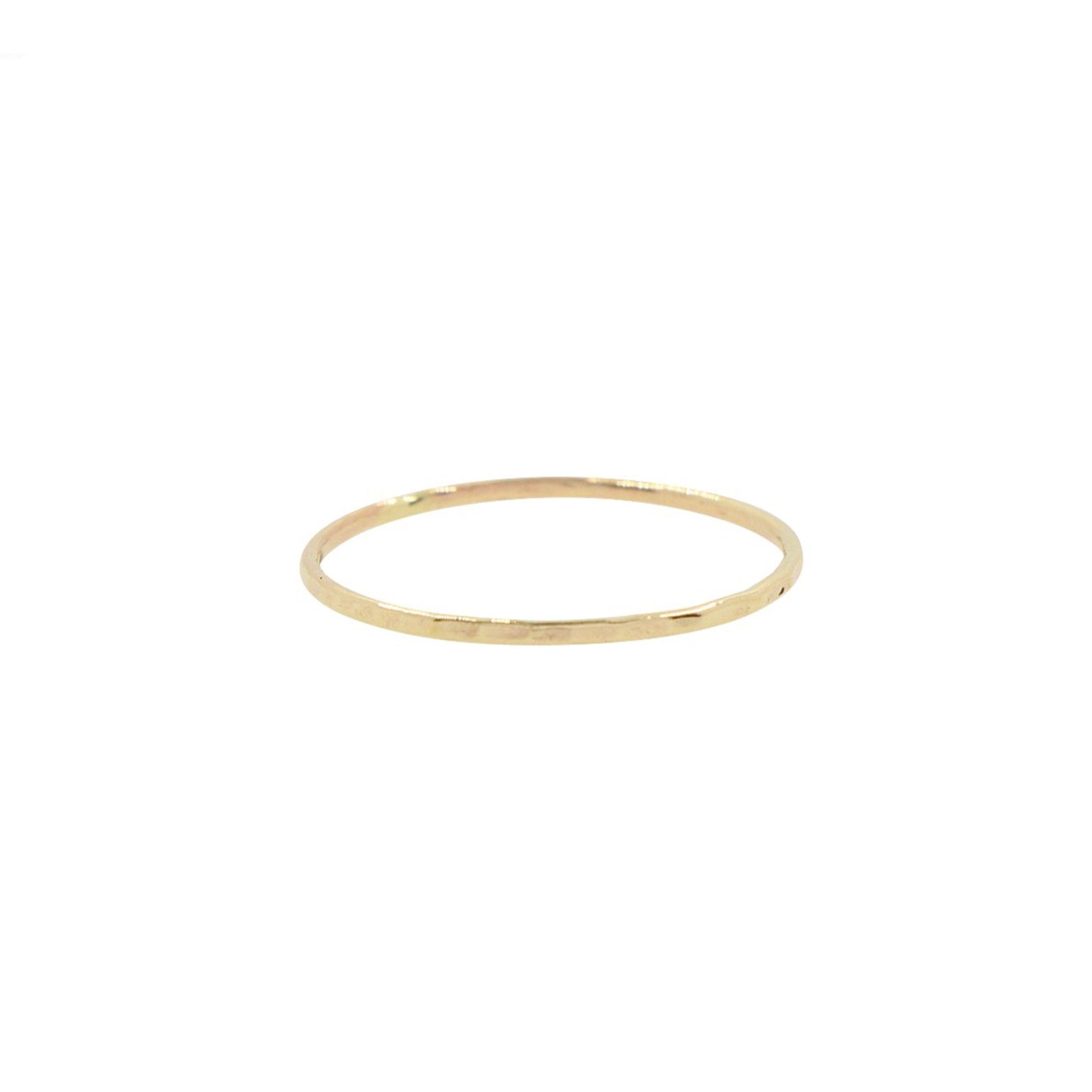 Shop Exquisite Gold Hammer Wave Ring