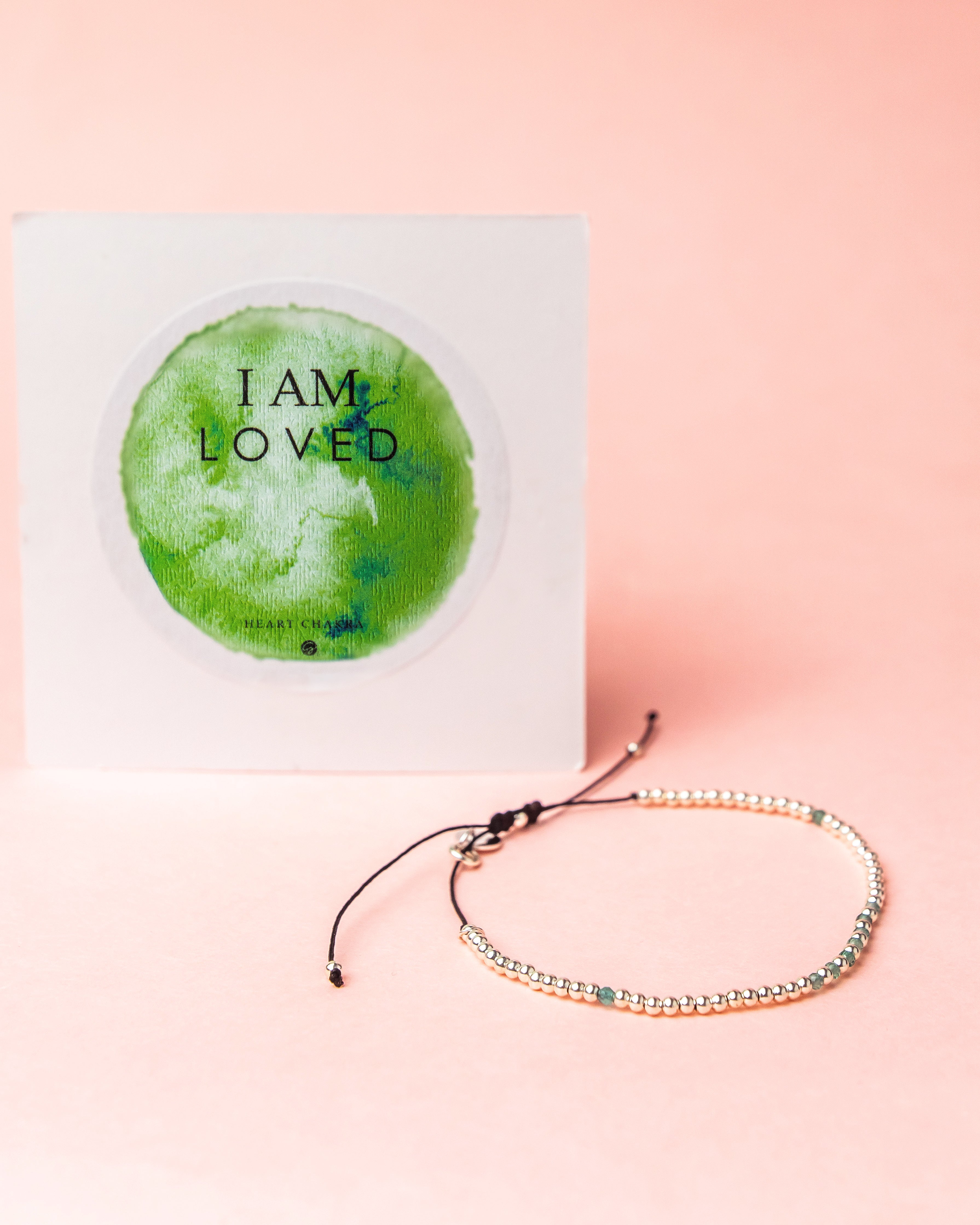 Elevate Your Look with I Am Sterling Silver Chakra Bracelet