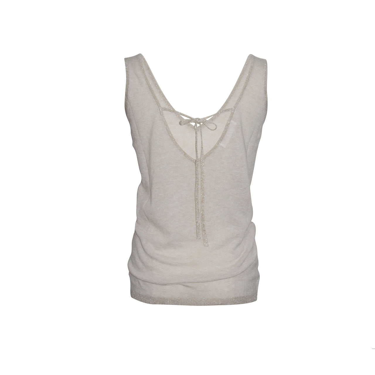 Elevate Your Look with GINA Knit Tie-Up Tank Top