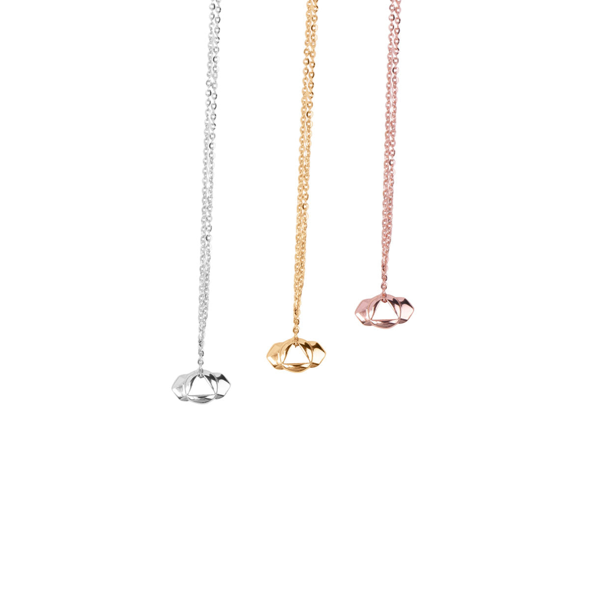 Spiritual Silver Necklace: REIA Third Eye Chakra