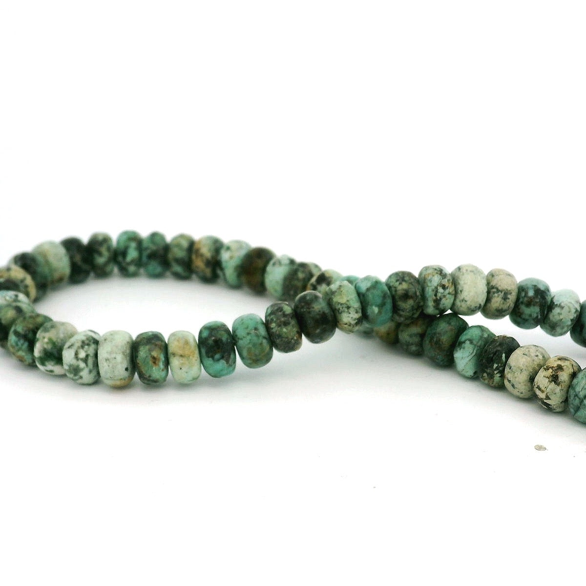 “Agnes” Gemstone Choker / Grass Green Jasper