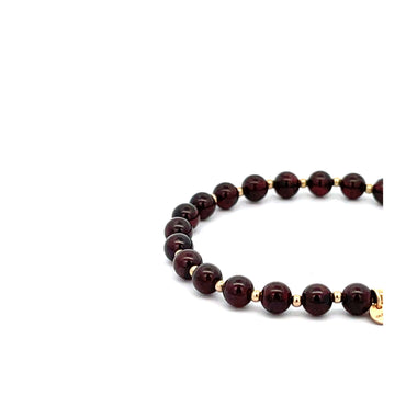 Discover the Beauty of Lily Garnet Bracelet 5mm