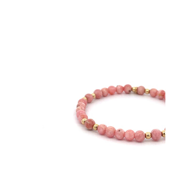 Discover RHONA Bracelet with Rhodochrosite Gemstones