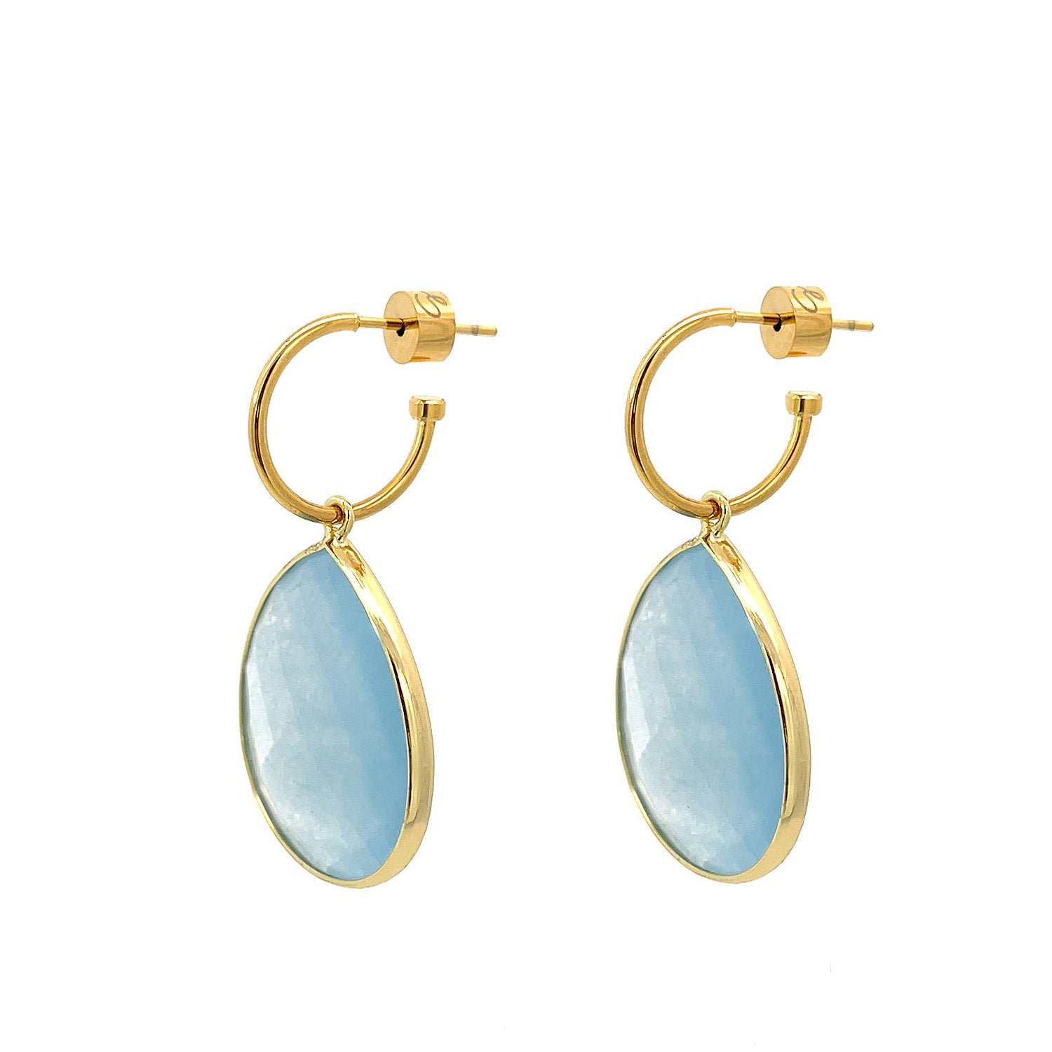 Discover Aquamarine Drop Earrings: Marina Collection