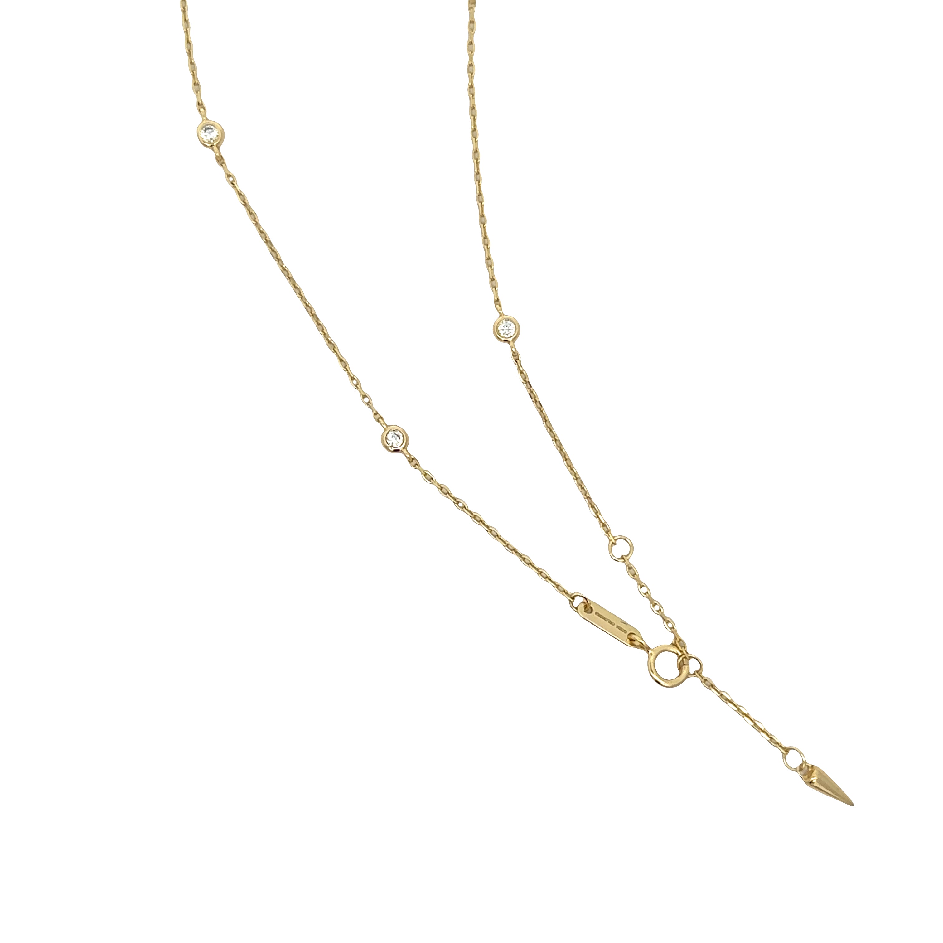 “Joyce” 925 Sterling Silver Zirconia Stackable Necklace