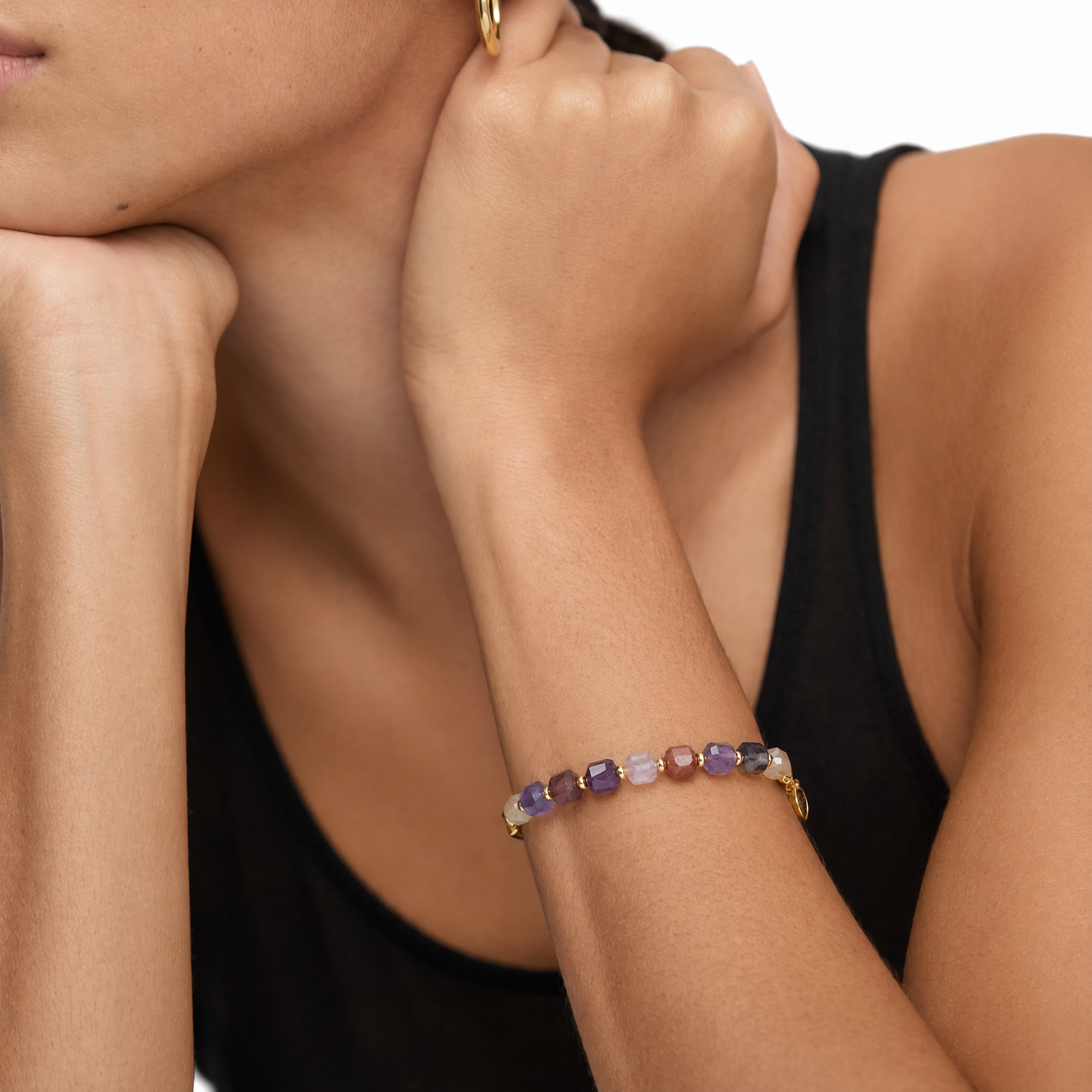 "FALL BEAUTY" Mix Stones Bracelet