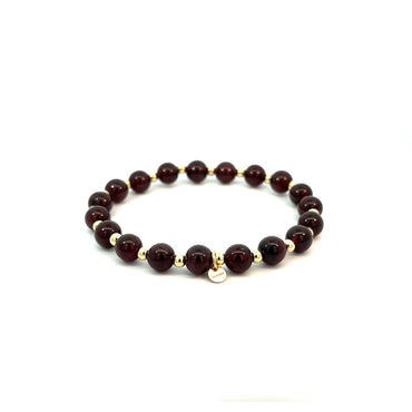 Shop IVAYA Garnet Bracelet 6mm Online