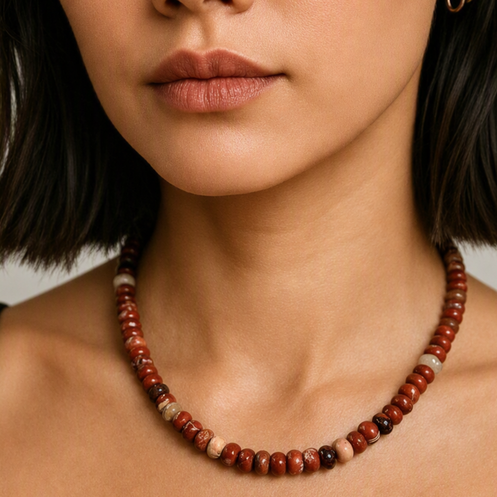 “Agnes” Gemstone necklace