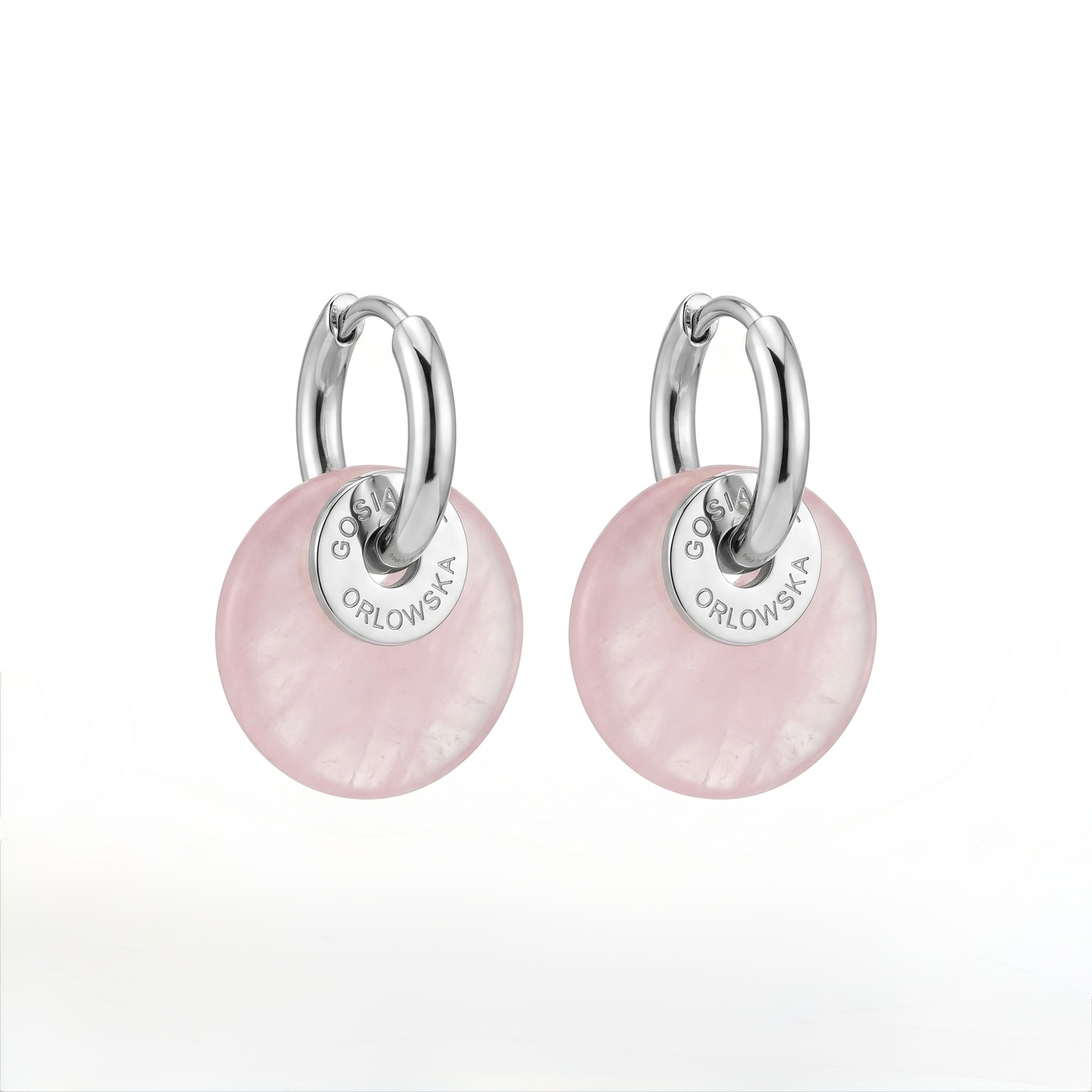 "CIAMBELLA“ 1.5cm Agate Mini Earrings