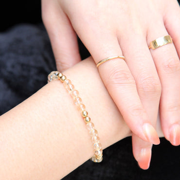 Discover Felix Citrine Stone Bracelet - Gosia Orlowska