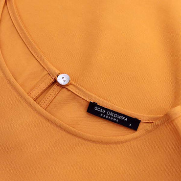 “Corey” Mix Cotton Silk Basic Crop Top