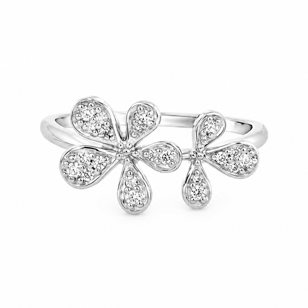“Fleur” Fortune Petal Gold Vermeil Ring