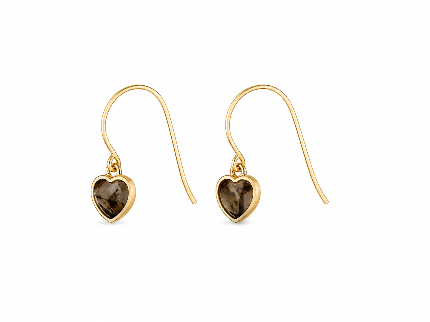 "MINI HEART" Gemstone Earrings
