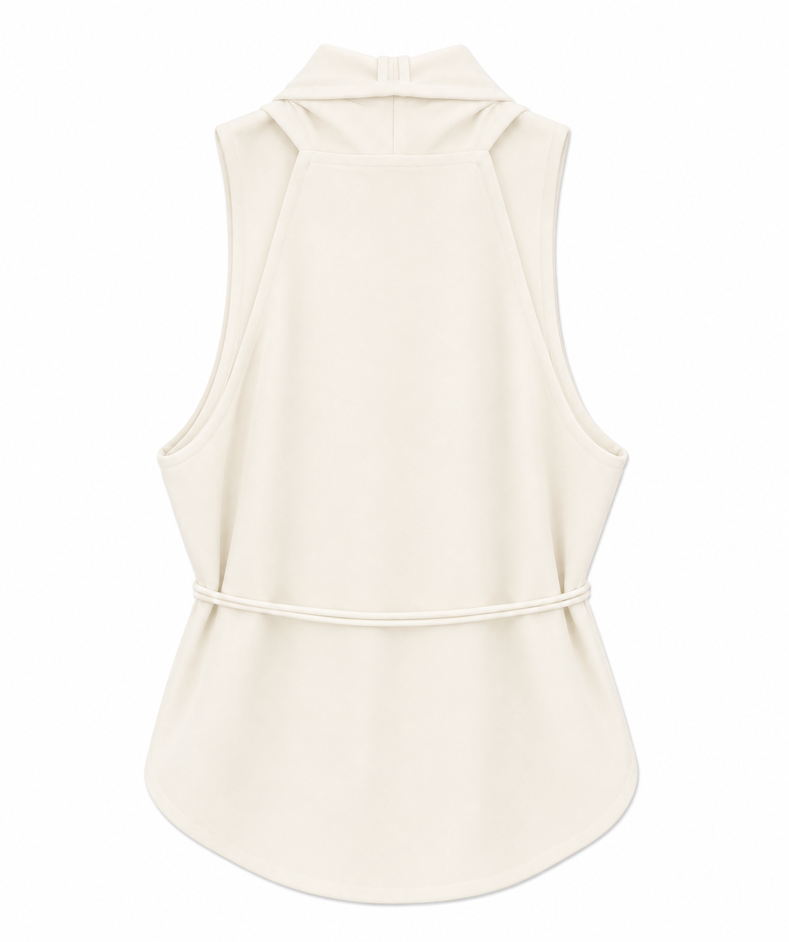 "LAUREN" WHITE WRAP STYLE TOP