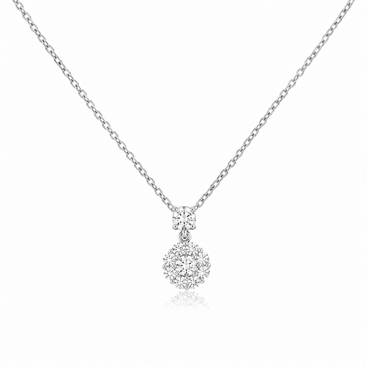 “Astra” Starry Zirconia Gold Vermeil Necklace