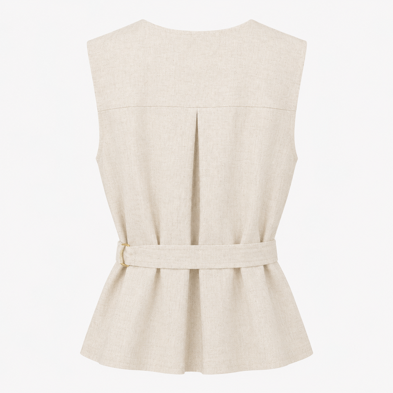 "Moon" Linen Vest