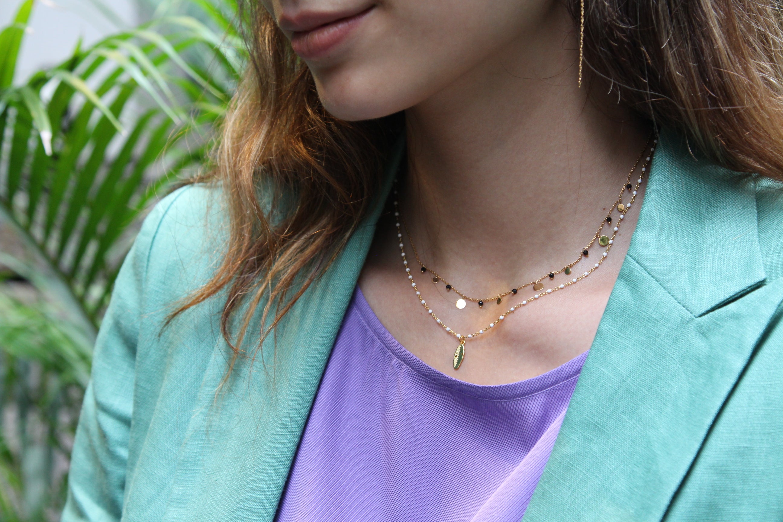 Buy Gosia Orlowska's Silver RESHA Necklace