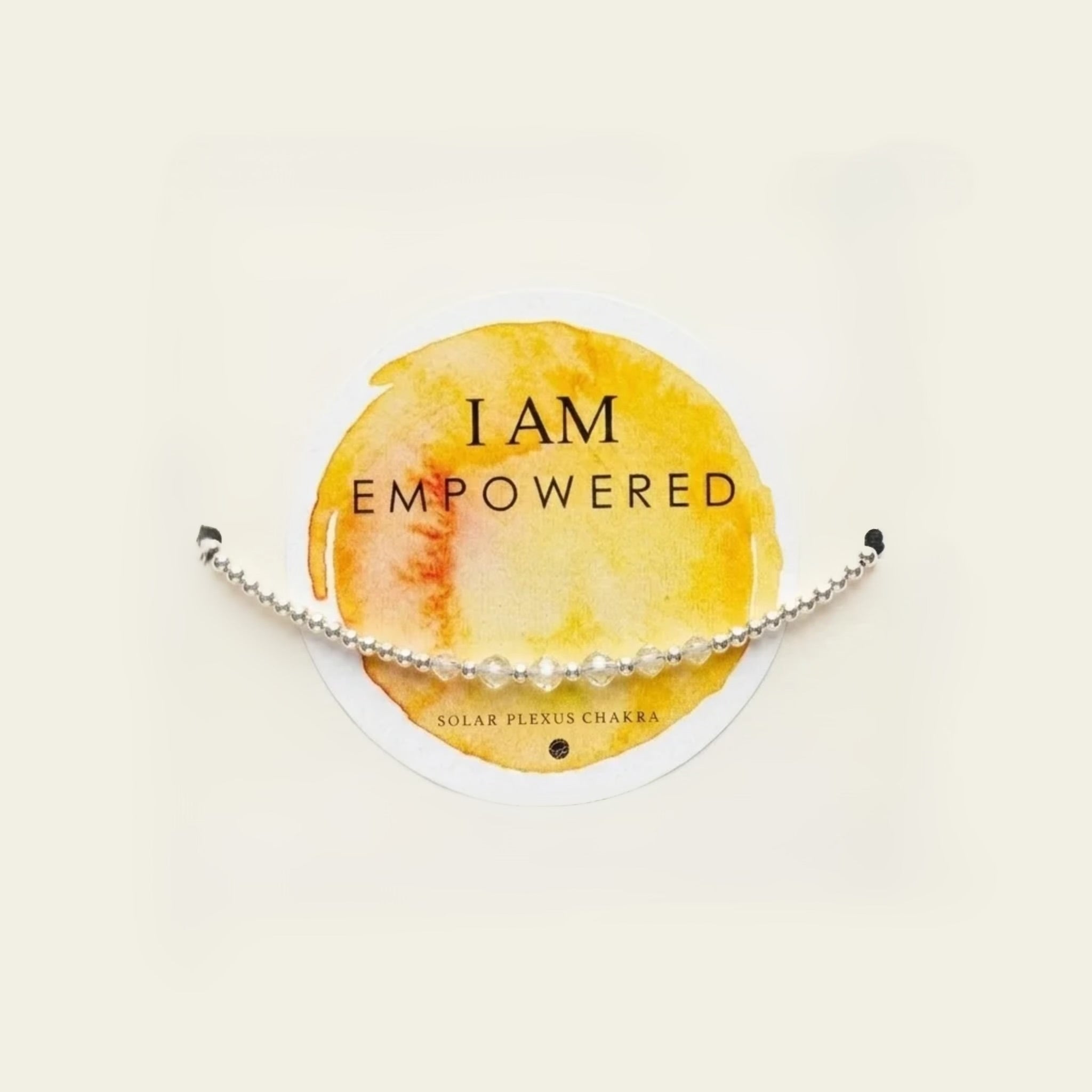 “I AM” -  925 STERLING SILVER 7 CHAKRAS BRACELET