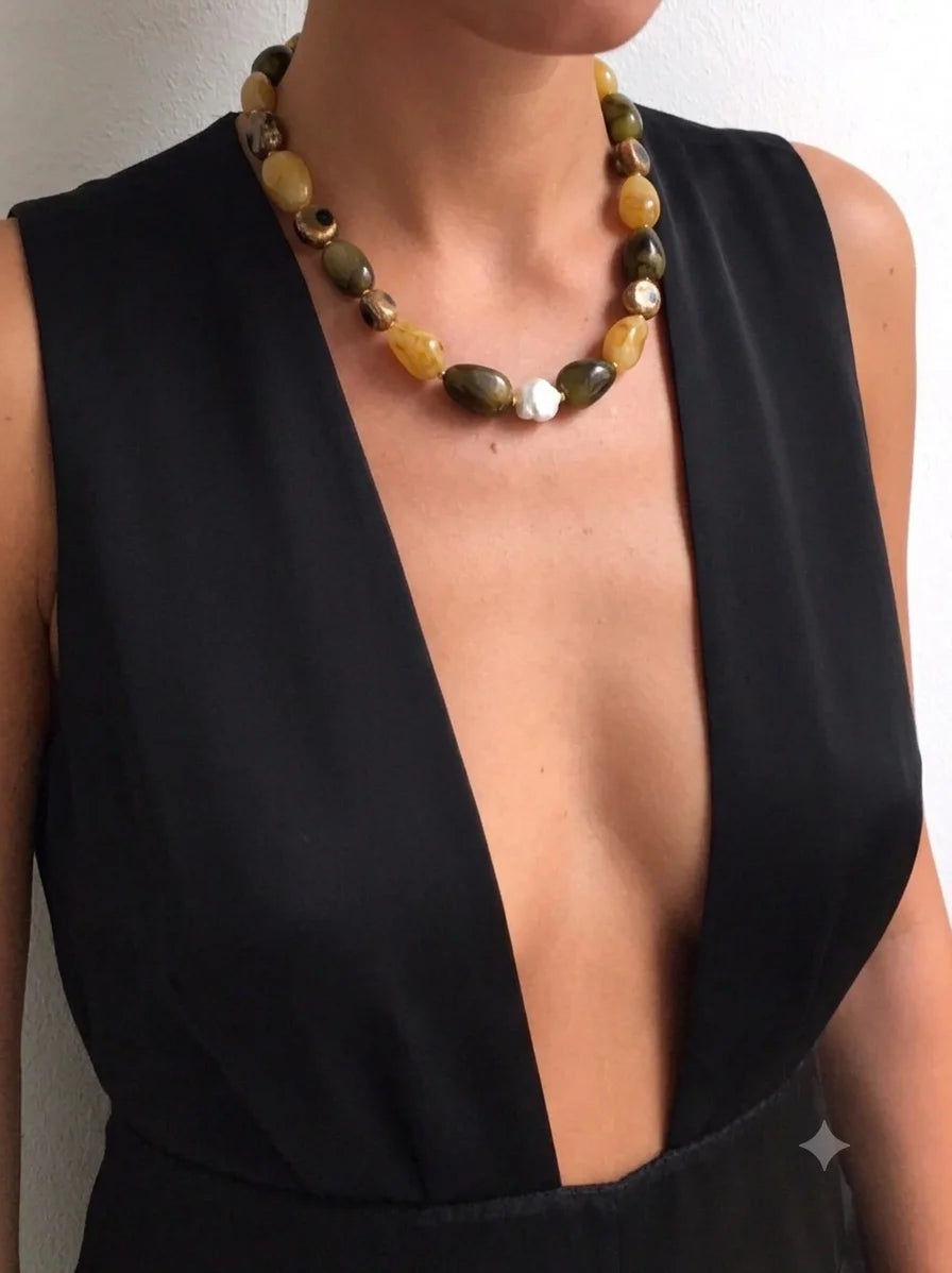 "Jupiter Dreams" Seashell Necklace