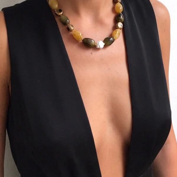 "Jupiter Dreams" Seashell Necklace