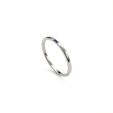 “Lori” 925 SILVER SAPPHIRE RING