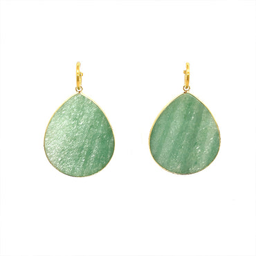 Heavenly Beauty Oval Drop Earrings