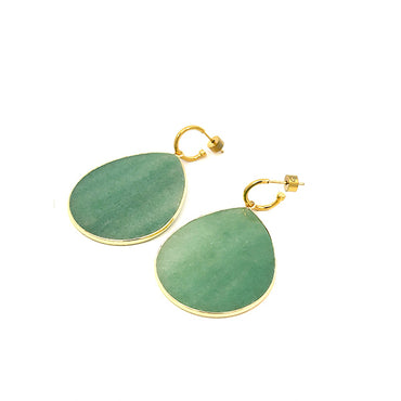 Heavenly Beauty Oval Drop Earrings
