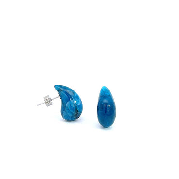 “TEARRA” APATITE STUD EARRINGS