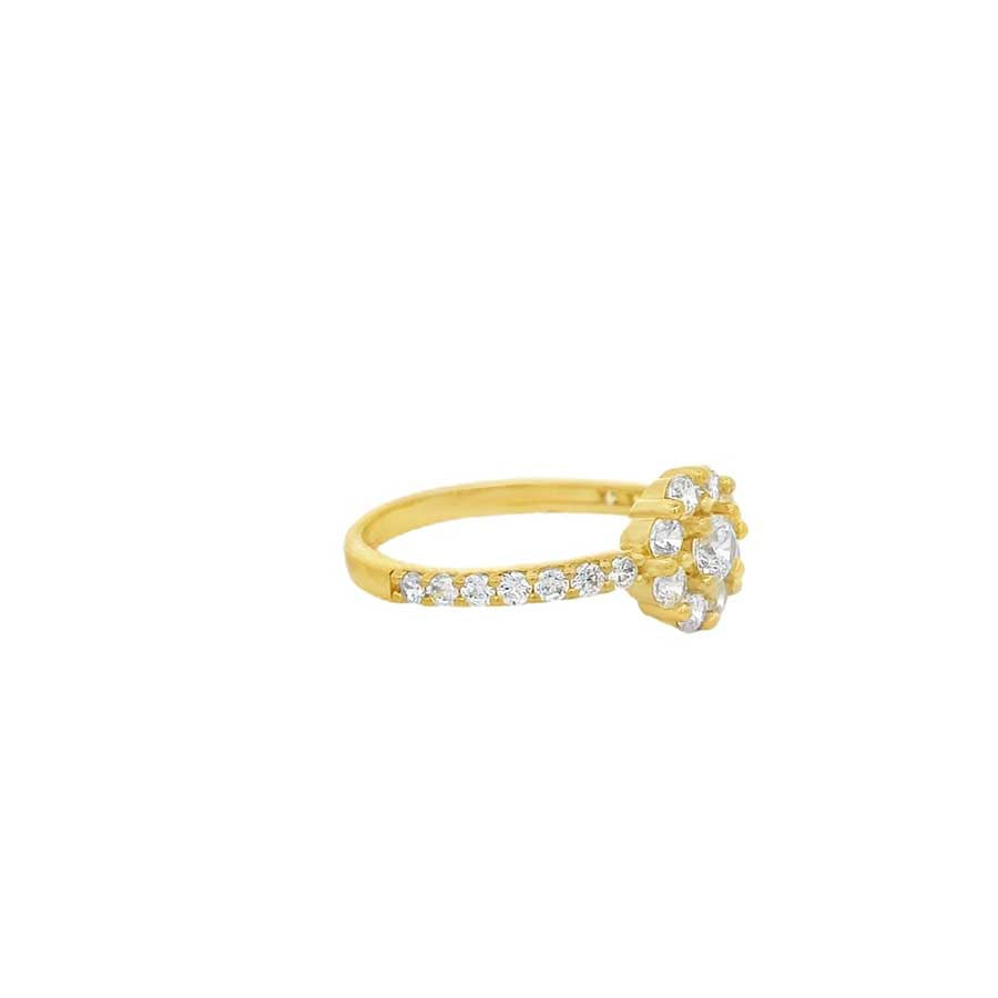 “Astra” Starry Zirconia Gold Vermeil Ring