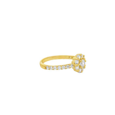 “Astra” Starry Zirconia Gold Vermeil Ring