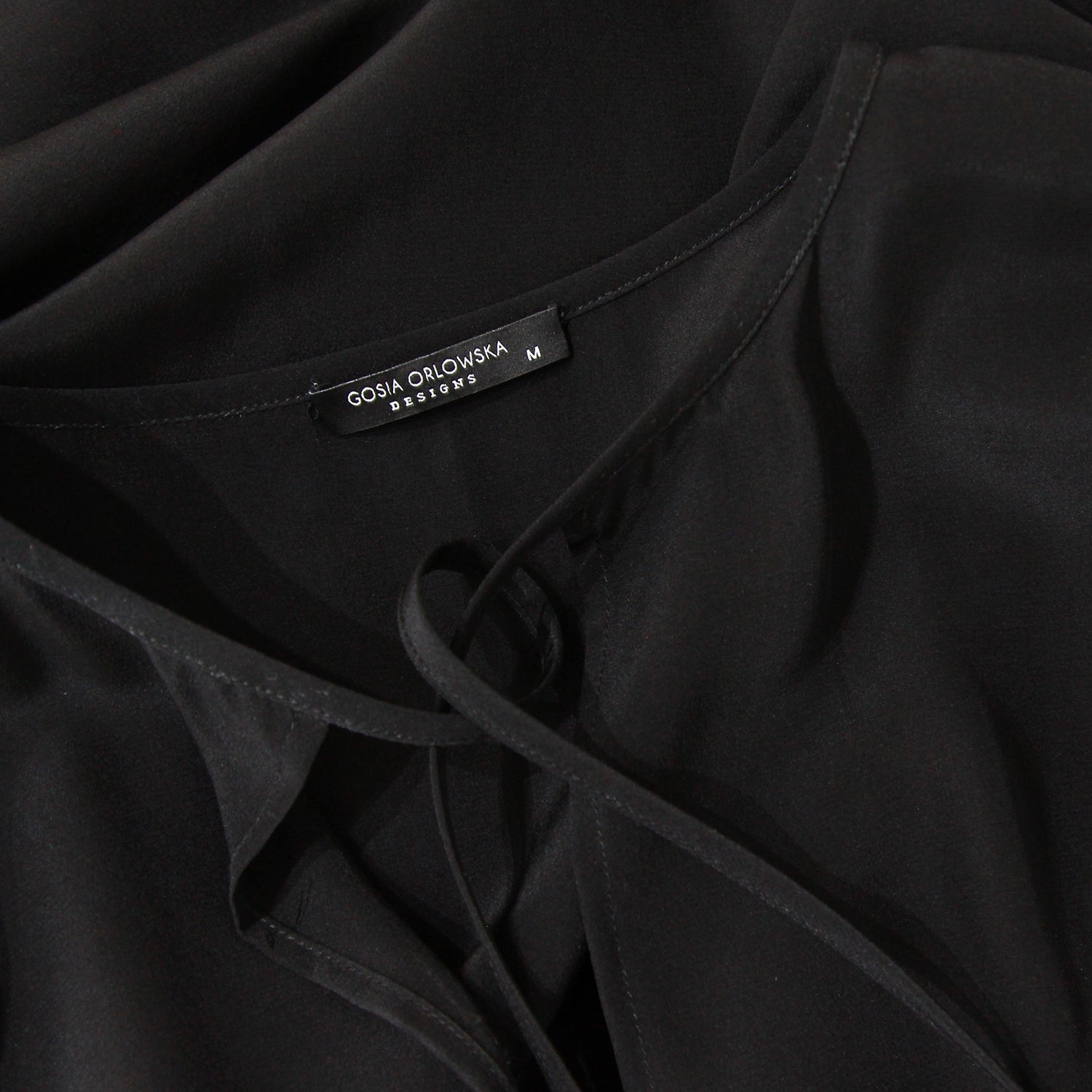 “BALI” Silk Dress - Black