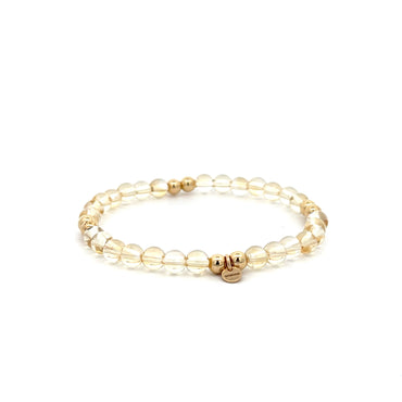 Trendy Felix Citrine Bracelet by Gosia Orlowska