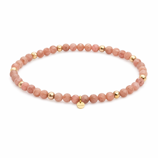 “ROSA ” 3mm Rhodochrosite Bracelet