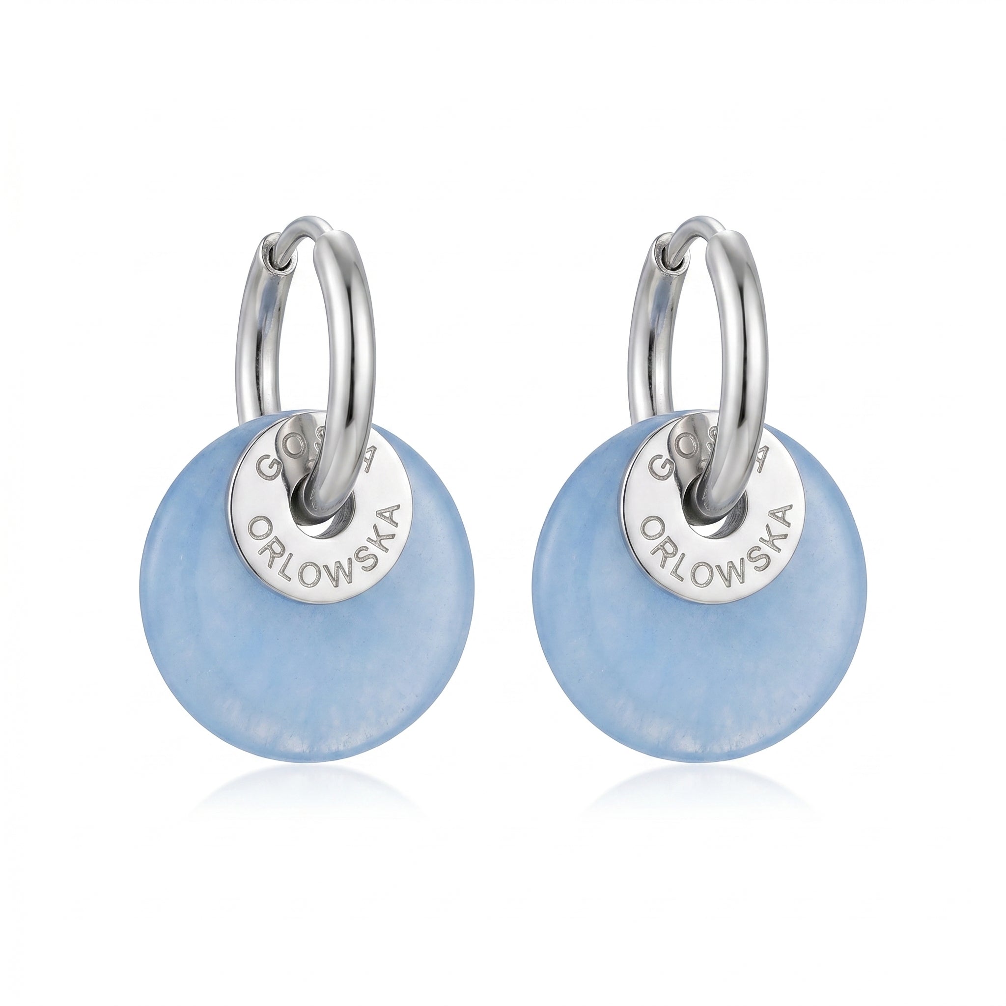 "CIAMBELLA“ 1.5cm Agate Mini Earrings