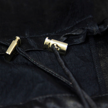 “Aurora” Acetate Jump-Waist Top - Earth