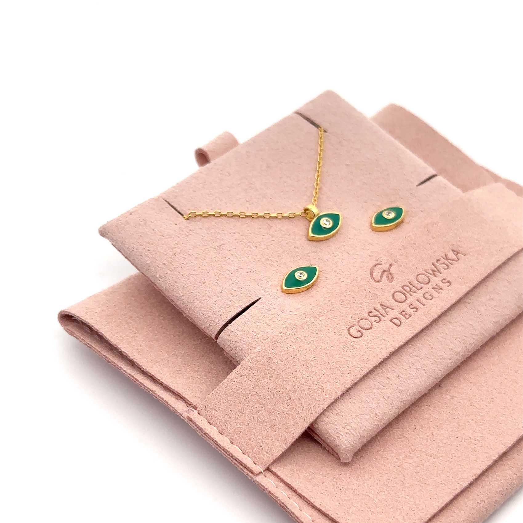 “Fae” Simply Evil Eye 925 sterling silver Necklace