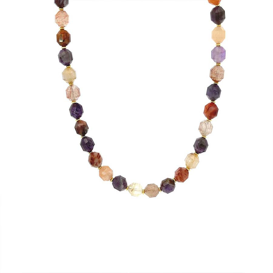 "FALL BEAUTY" Mix Stones Necklace