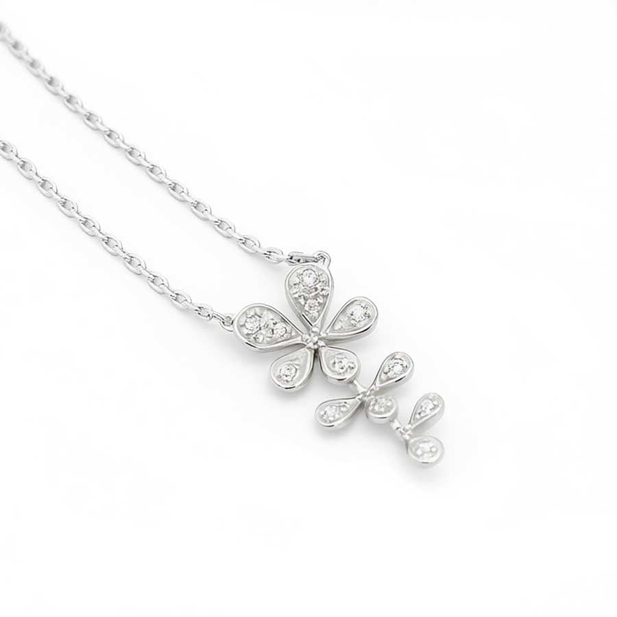 “Fleur” Fortune Petal Gold Vermeil Necklace