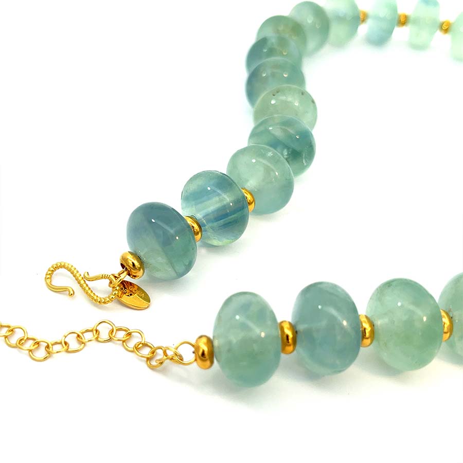 "Magnolia" Fluorite Necklace