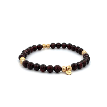 Discover SIA Garnet 5mm Round Bracelet Online