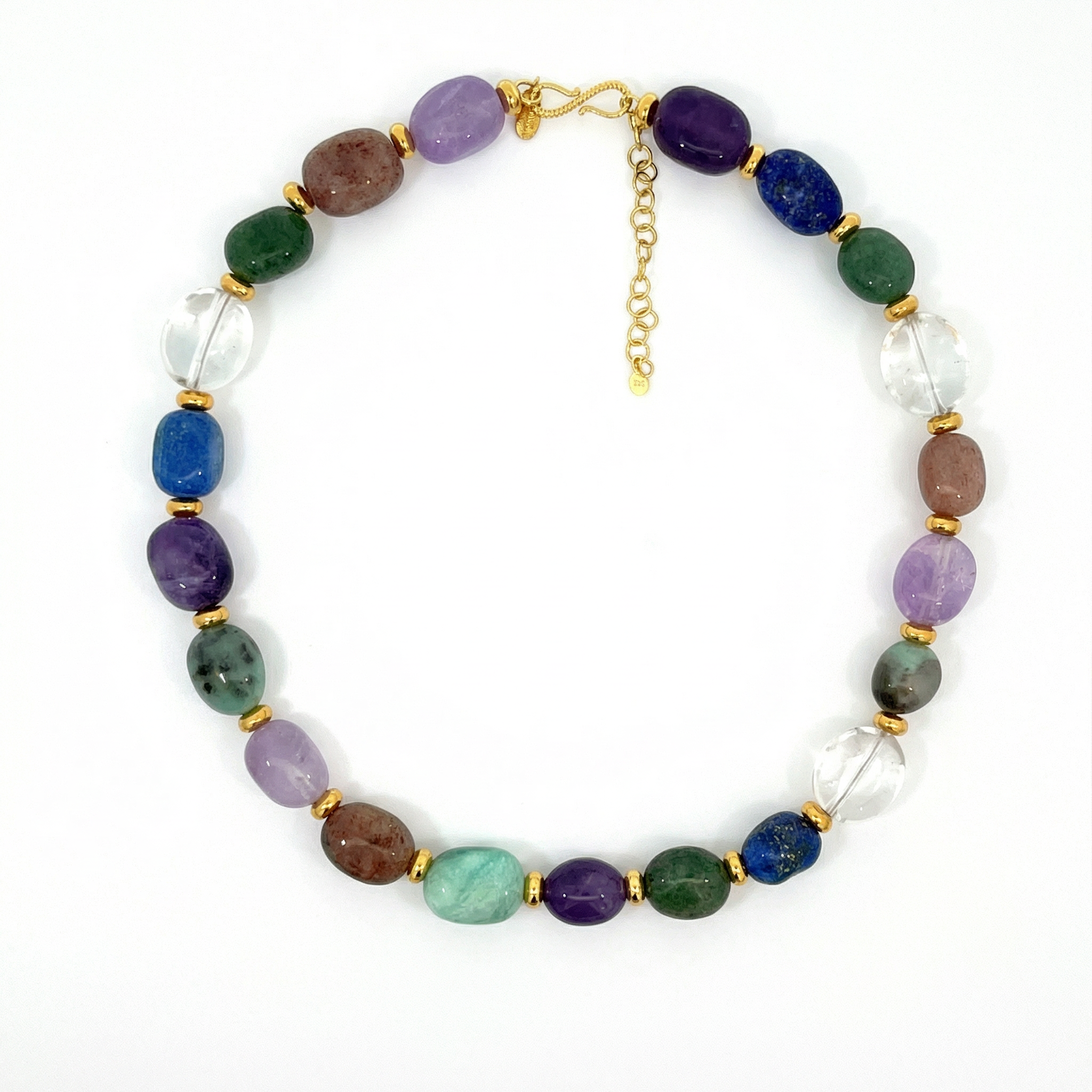 "Sweet Candy " Mix Stones Necklace