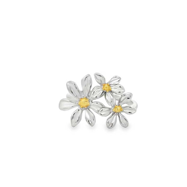 “Jasmine” Blossoming Gold Vermeil Ring