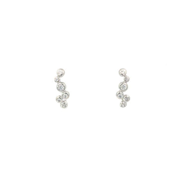 “Joyce” 925s Mini Bubble Zirconia Earrings