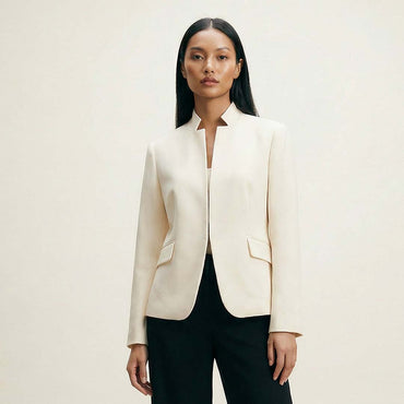 “Lauren” Acetate Rider Style Blazer