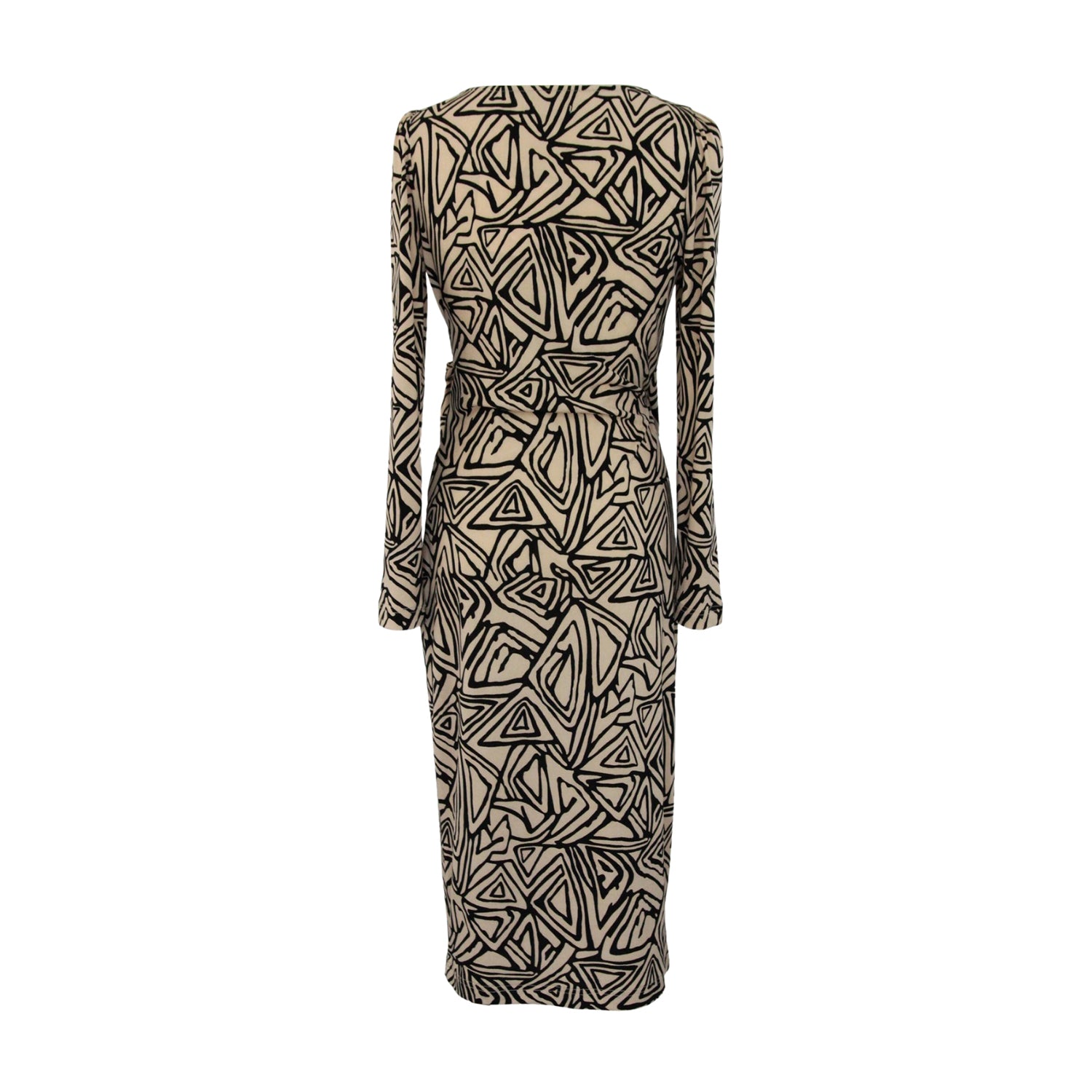 LEILLE Side Wrap Dress: Gosia Orlowska Collection