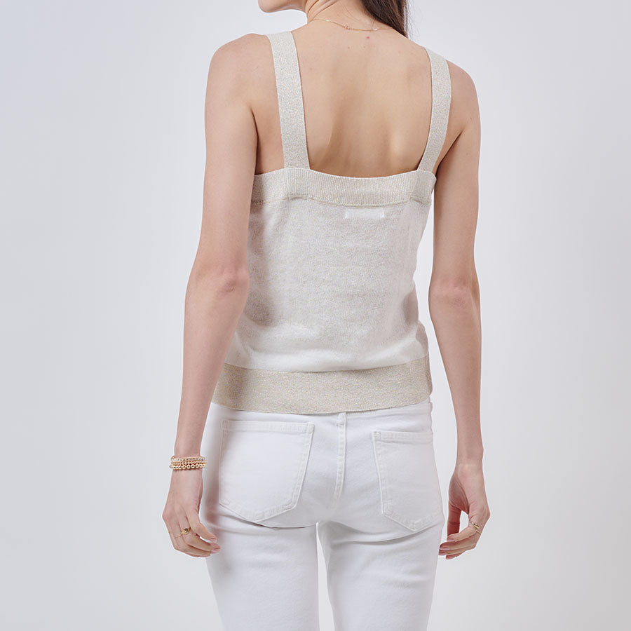 “ MARA “ Knit V-Neck Tank Top