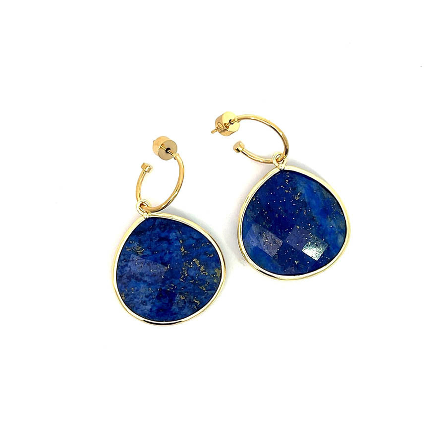 "MARINA" Lapis Lazuli DROP EARRINGS