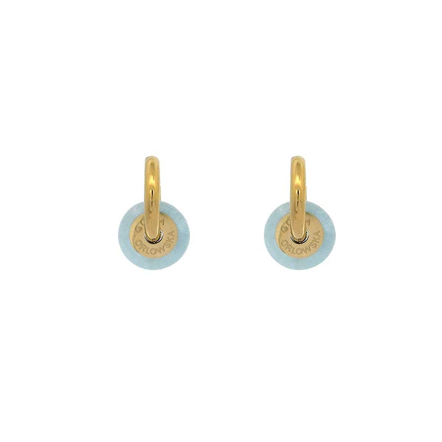 Ciambella Mini 1.2CM Gemstone Earrings