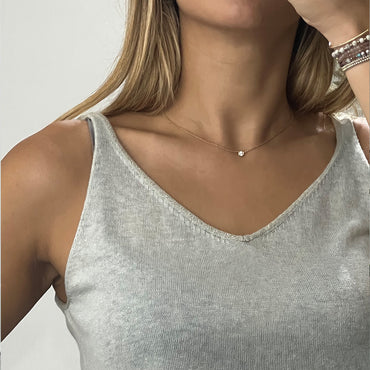 “PAULA“ Basic Knit Tank Top